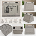 Miss You Nan. Beautiful Stone Home & Garden Ornament. Personalised Detailed Memorial Concrete Statue.